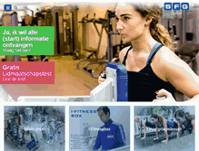 Tablet Screenshot of fitnessgeldermalsen.nl
